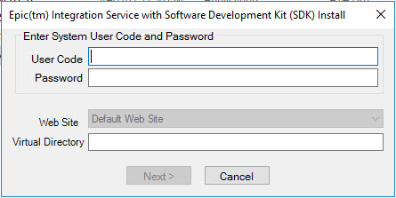 SDKInstall Login