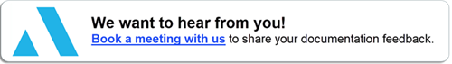 Click to book a 30-minute meeting with our documentation team.